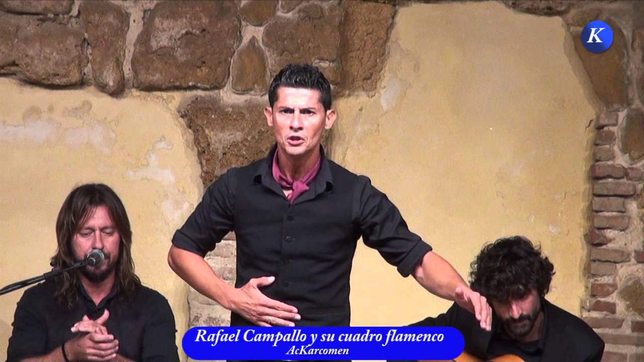Rafael Campallo y su cuadro flamenco 1/2 en la XXIII Noche Flamenca Carmona 2015