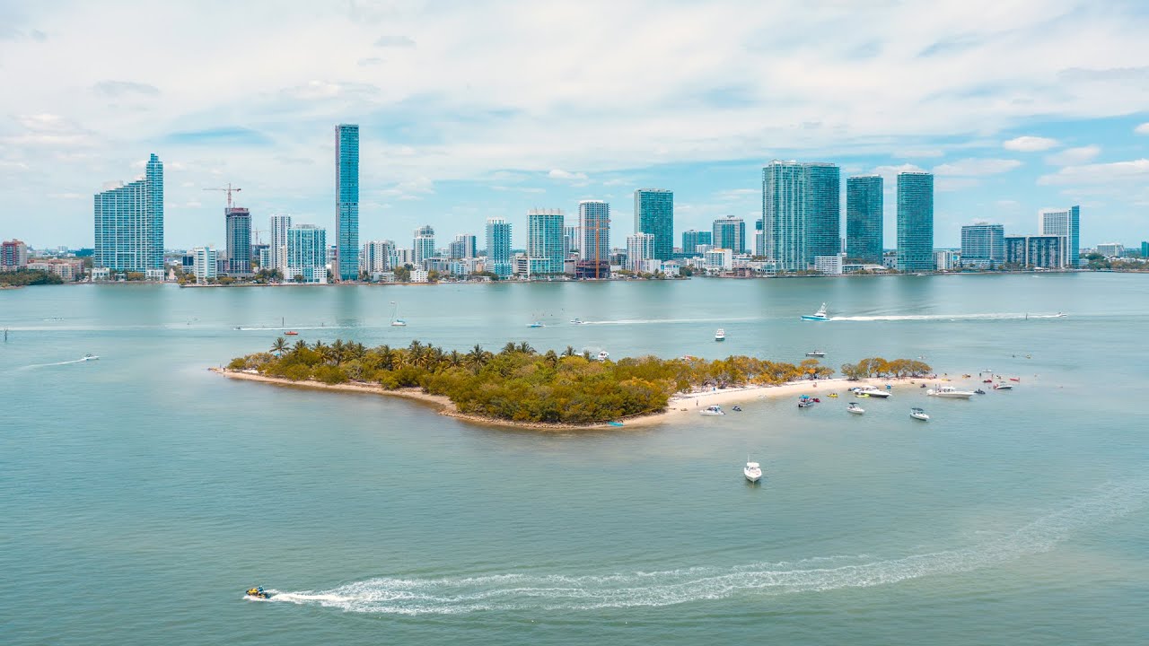 Aerial Tour of Midtown Miami and Edgewater Miami | 4K