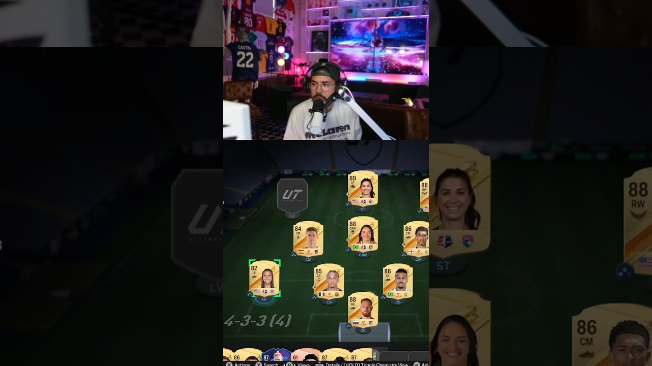 Castro1021 discards a 2 million coin icon in EAFC 24 