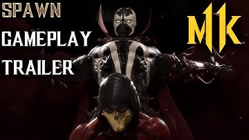 MK11 Spawn Official Trailer Gameplay Fatal Blow and Fatality