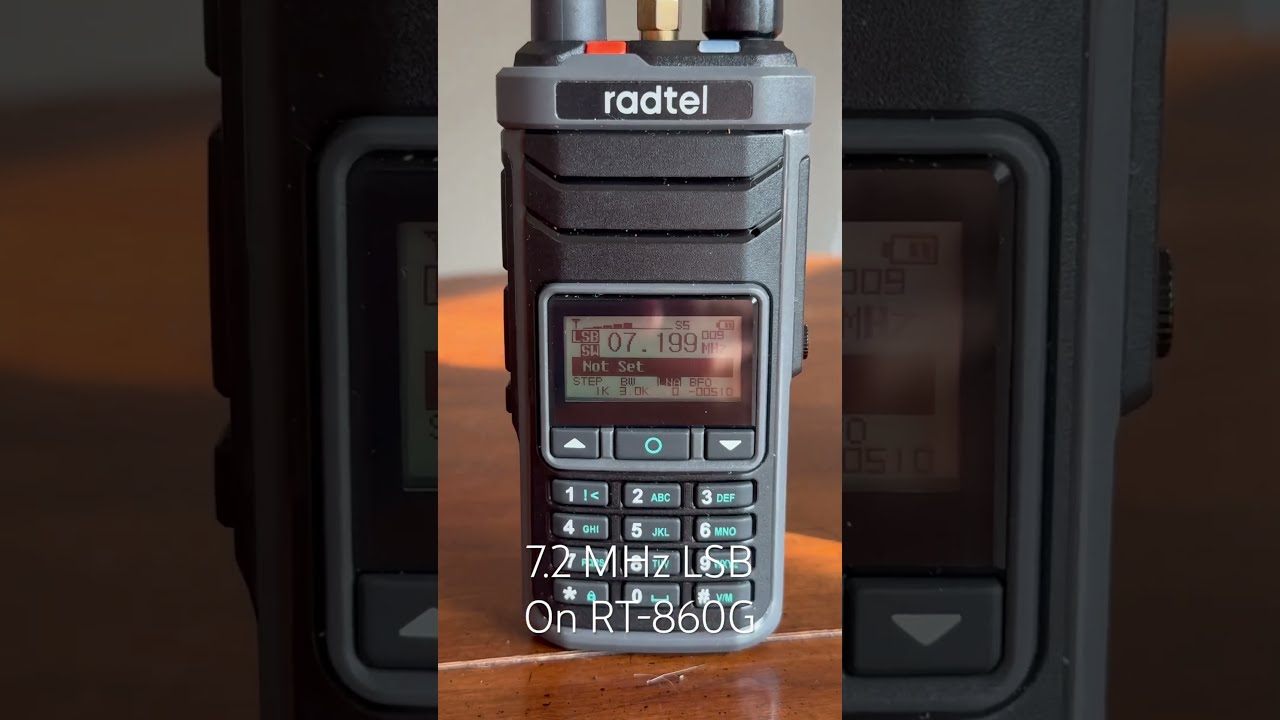 7 2 MHz Chatter On Radtel RT 860G Shorts Trending Technology