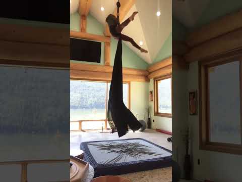 Aerial silks drop