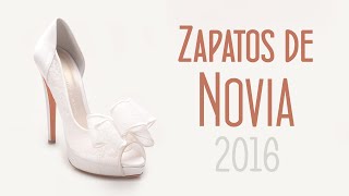 Zapatos de Novia 2016: Tendencias, estilos y diseños