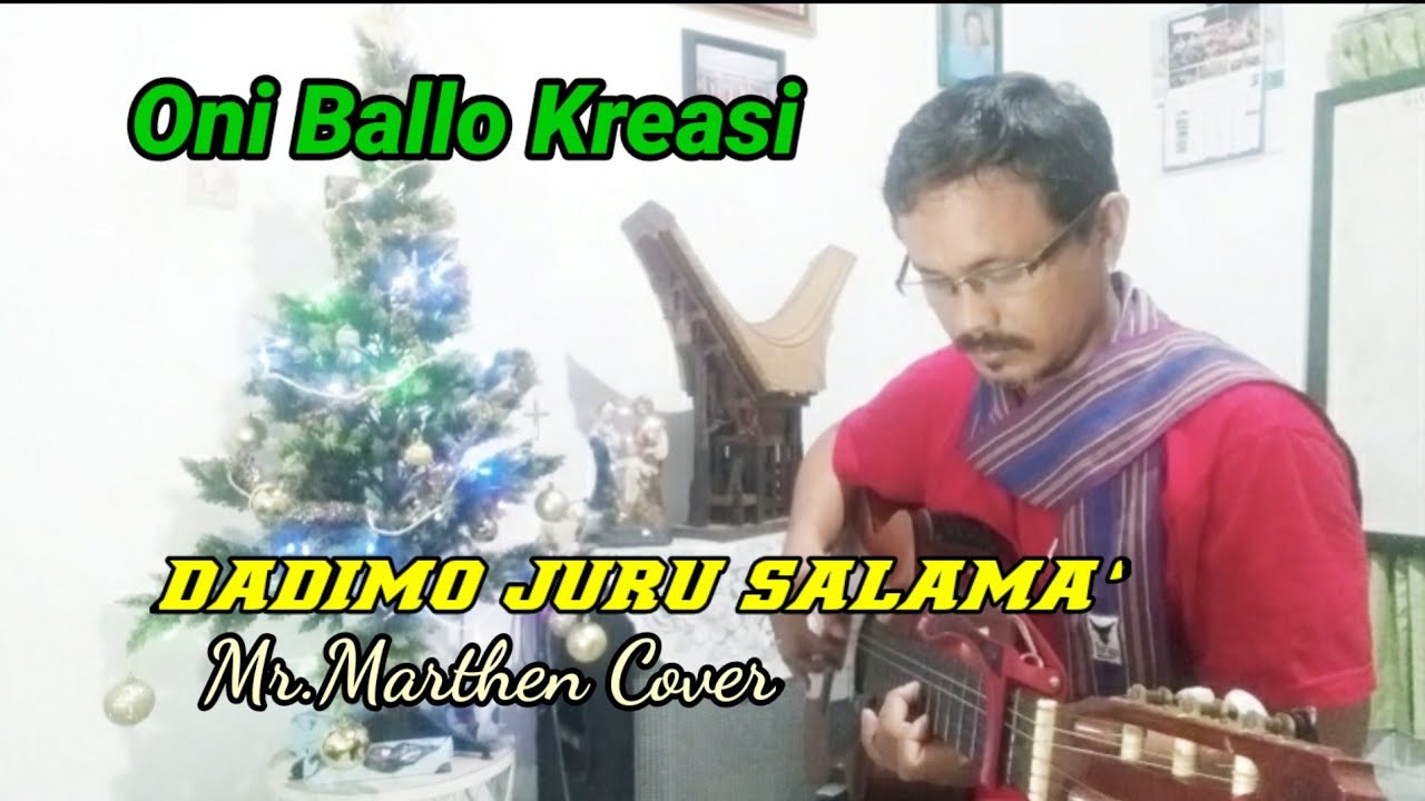 Oni Ballo Kreasi DADIMO JURU SALAMA', Cover Mr.Marthen