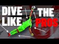 Learn All The PRO Diving Techniques - Goalkeeper Tips - How To Dive As A Goalkeeper