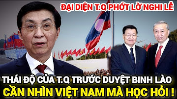 Vương Hổ Ninh Ngồi Yên Khi Lào Cử Hành Nghi Lễ – Chỉ Là Hiểu Lầm Hay Thông Điệp Ngoại Giao?