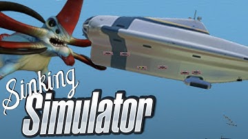 Reaper Leviathan vs Cyclops!! | Sinking Simulator (Floating Sandbox)