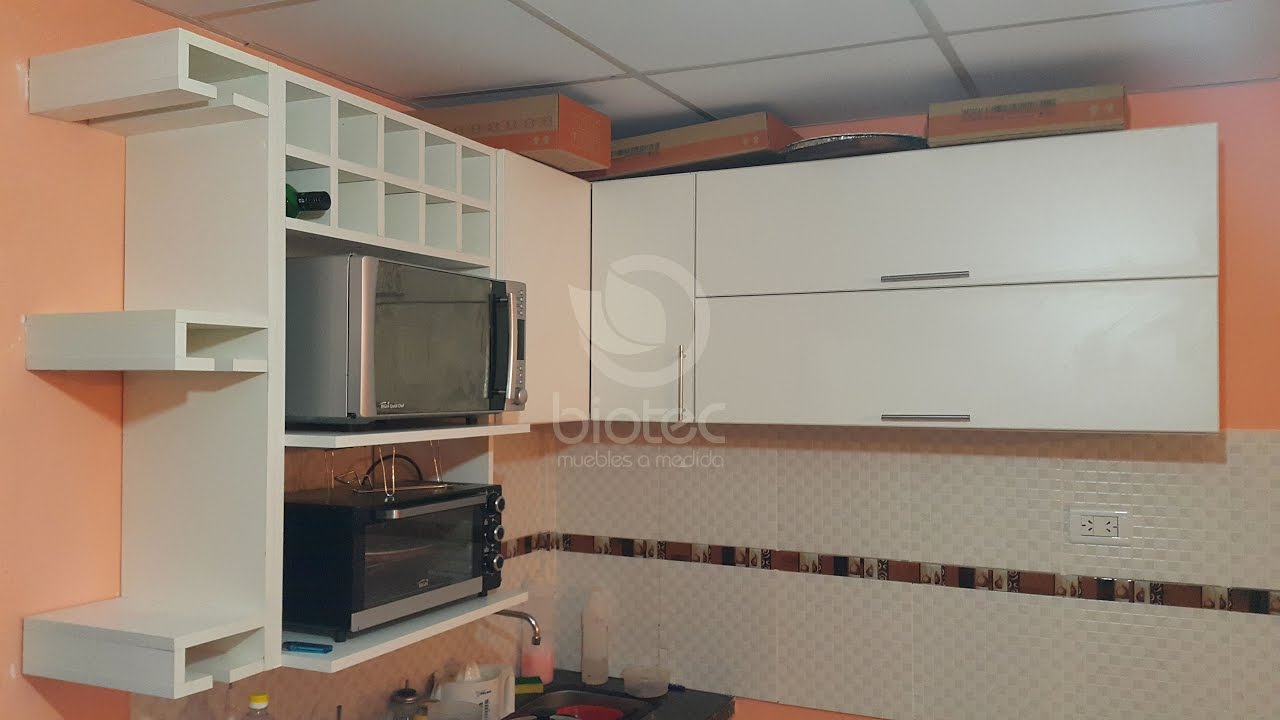 Cocina a medida color blanco/White kitchen YouTube