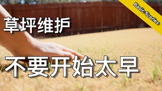 春天已经按耐不住双手了？- Don't Start Lawn Maintenance Too Early In Spring | KK和Kathy 的后花园