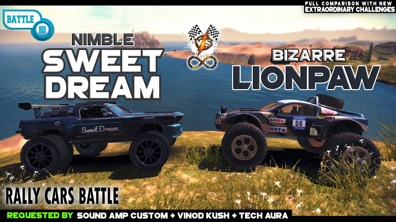 Off The Road SWEET DREAM vs LIONPAW Rally Car Epic Battle OTR | Android ...