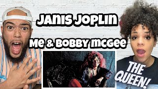 SHE DID IT AGAIN!..| FIRST TIME HEARING Janis Joplin - Me And Bobby McGee REACTION