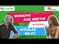 Menapay zug meetup interview  nicolas gilot