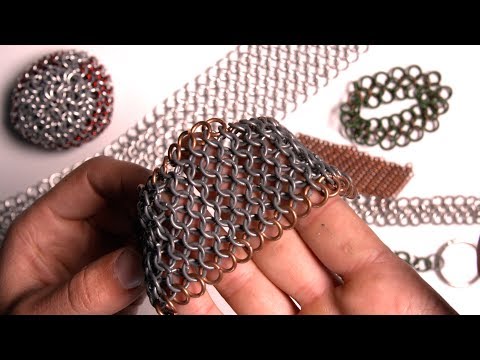 Making Chainmail Gloves And Mittens - Ironskin Tutorial