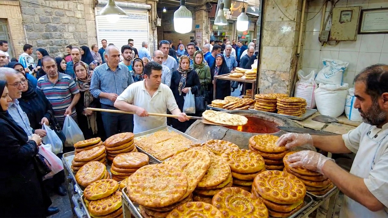 The Iranian Breads Everyone Talks About (Fresh Sangak, Barbari, Lavash)
