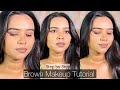 Brown Makeup tutorial with affordable Product✨ || Nude Makeup Tutorial || Makeup by Manisha ||