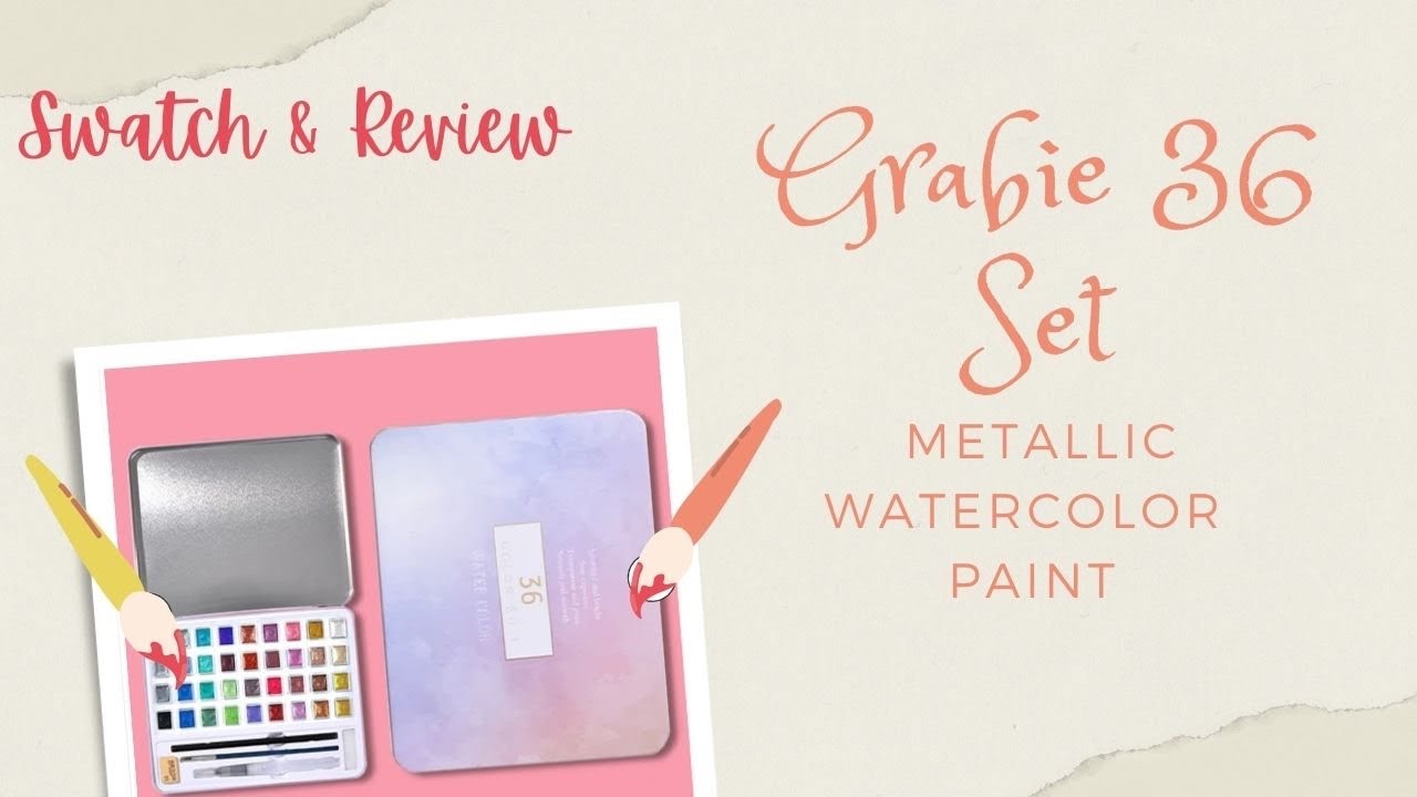 Csy Art Gallery Handmade Metallic Watercolor 💜 Review & First Impressions  💜 Adult Coloring 