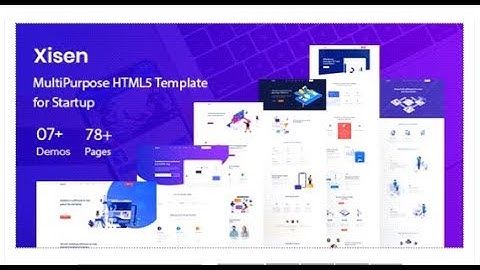 Xisen - Creative HTML5 Template for Saas Startup & Agency | Themeforest Templates