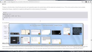 15 - Directiva de control While - Curso Básico de Sass