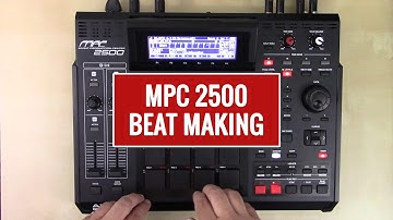 MPC 2500 Boom Bap Beat Making (All Samples)