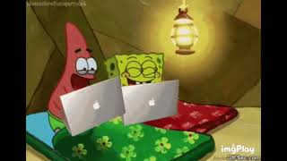 SpongeBob And Patrick Using Apple Computers Gif! 💻