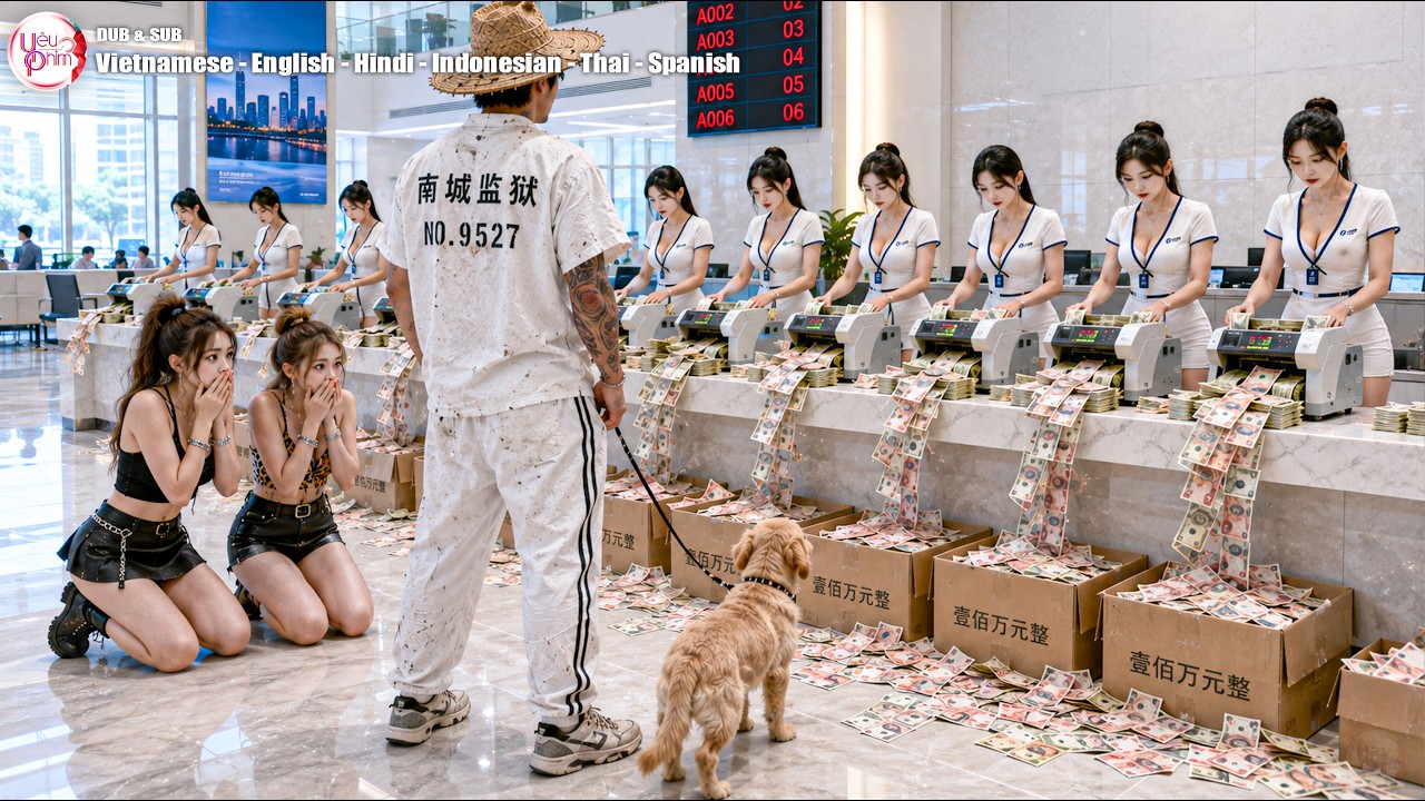 Thằng Tù Vào Ngân Hàng Rút Tiền Bị Gái Coi Thường, Ai Ngờ Anh Là Tỷ Phú Gọi Giám Đốc Ra Dằn Mặt Cô poster