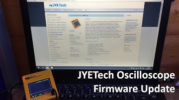 JYETech Oscilloscope Firmware Upgrade - 12v Solar Shed