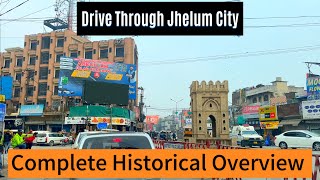 Drive through Jhelum City | جہلم شہر کی مکمل سیر #jhelum #viral #fyp #citytour @funwithkhubaib