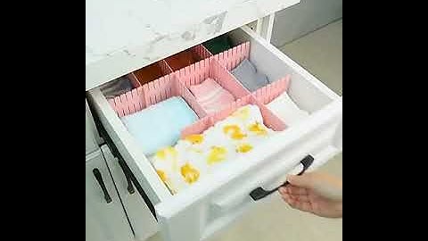 Free Combination Adjustable Drawer Organizer (Set of 4)