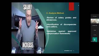 Compensation Benchmarking, Job Evaluation, and Market Analysis