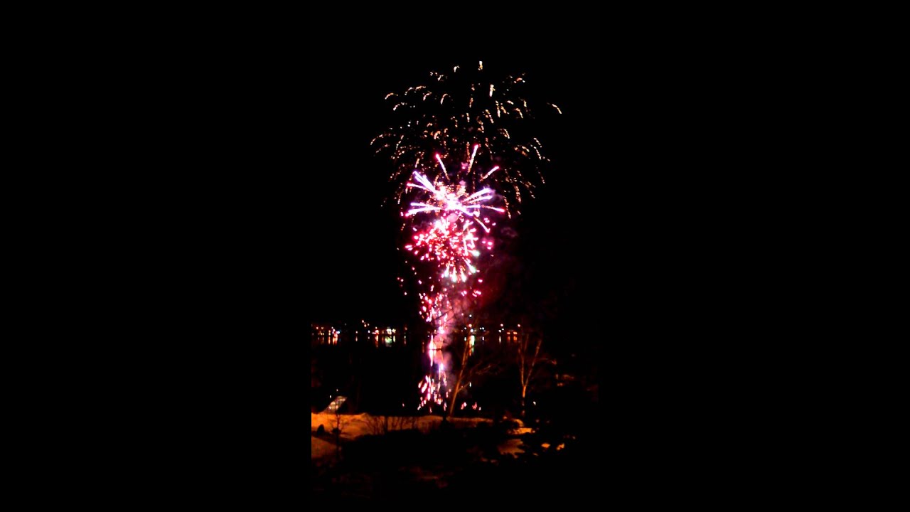 New Years Fireworks Meredith NH YouTube