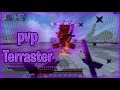 Pvp avec terraster   minecraft