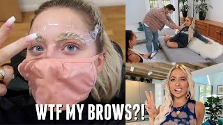 I got my BROWS LAMINATED?!?! wtf have I done!! + Photoshoot!