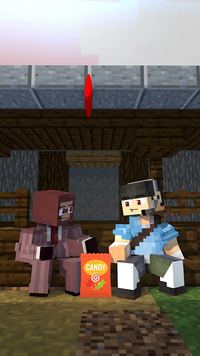 Candy Crash but in Minecraft #shorts