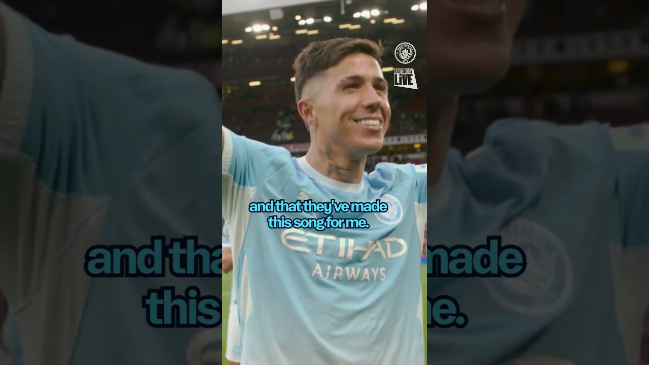 Enzo reacciona a su nuevo cántico