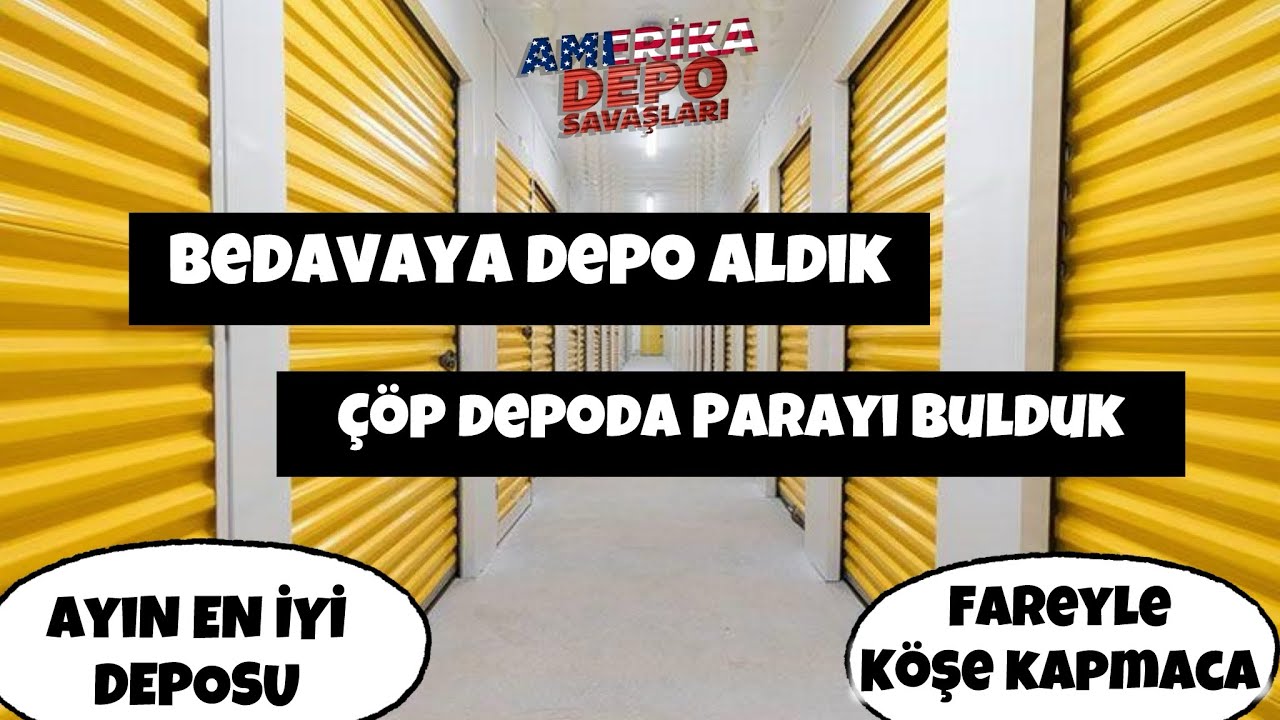 Bedavaya depo aldık çöp depoda parayı bulduk
