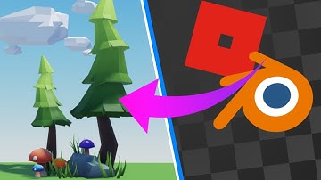 How to make a Low Poly tree for ROBLOX STUDIO (Blender)