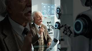 Albert Einstein learning AI #funny #education #creative #ytshorts #youtubeshorts