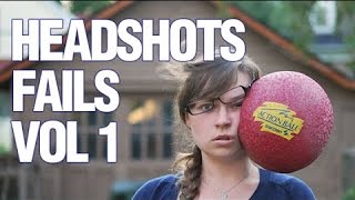 Best EPIC Headshot Fails Compilation 2017 || Painfull Fails , Try not to laugh