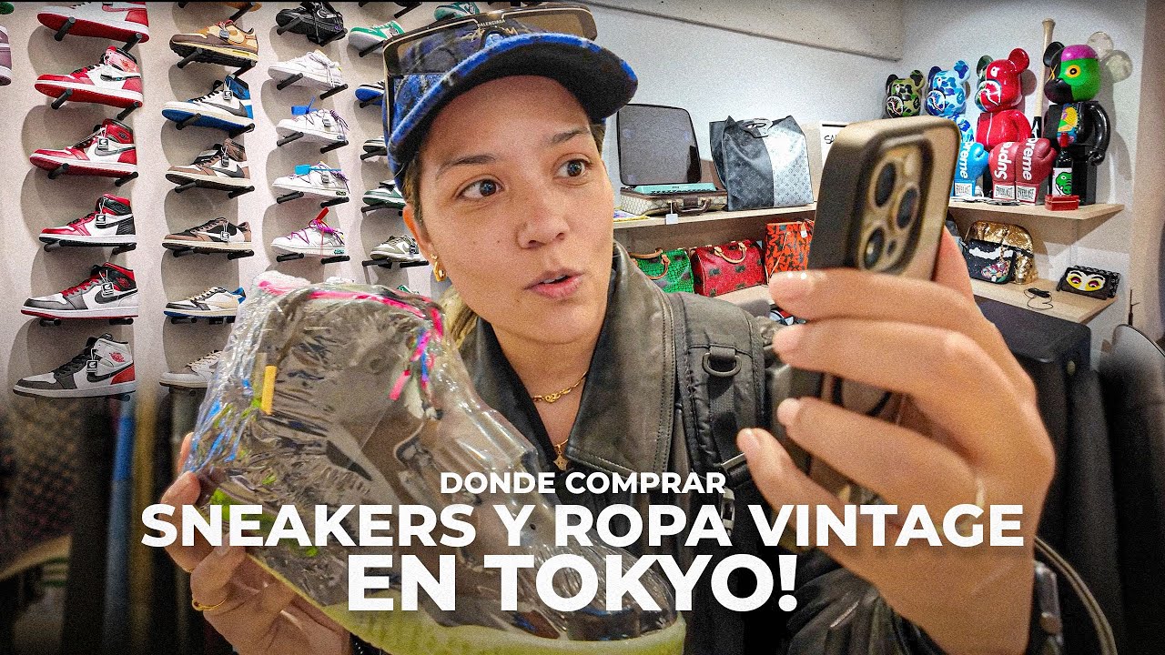 DONDE COMPRAR SNEAKERS Y ROPA VINTAGE EN TOKYO! 🤑🛍️