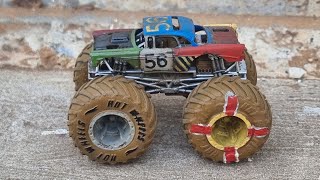 Customising a Hotwheels monster truck