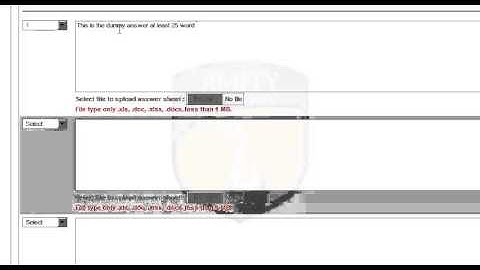 How to submit Online Assignments ?
