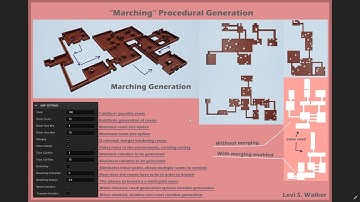 "Marching" Procedural Dungeon Generation | Research Project Overview (UE5)
