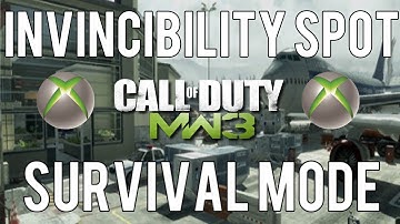 MW3 Glitches - *NEW* Easy INVINCIBILITY Spot On Terminal Survival Mode