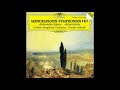 Felix Mendelssohn : Symphony 'No. 5' in D minor 'Reformations-Sinfonie' Op. 107 (1830 rev. 1832)