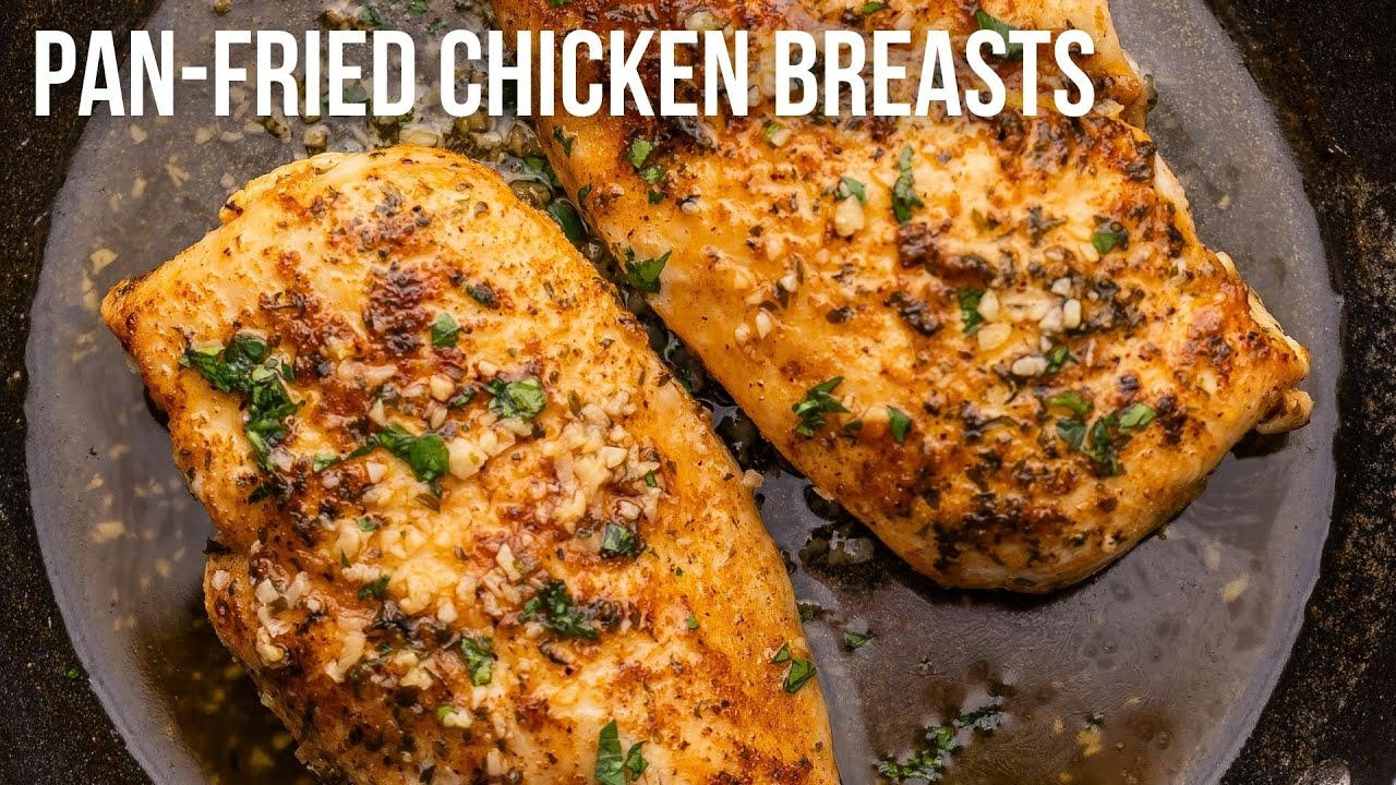 Pan Fried Chicken Breasts l The Recipe Rebel - YouTube