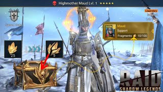 Raid: Shadow Legends- exchange champion fragments in summoning portal and a look at Maud Raid: Shadow Legends- exchange champion fragments in summoning portal and a look at Maud