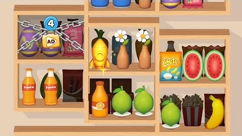 Goods Puzzle Sort Challenge Level 22 Game Walkthrough || Goods Puzzle Sort Match Game