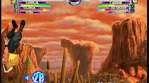 MvC2 Online (360): Brett (Cha/Storm/Col) vs Matt (Jug/Tron/Doom) 2 .:5.12.10:.