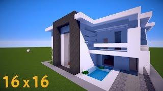 Minecraft Lüks Ev Yapımı - 16X16