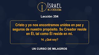 Lección 354 Un Curso De Milagros